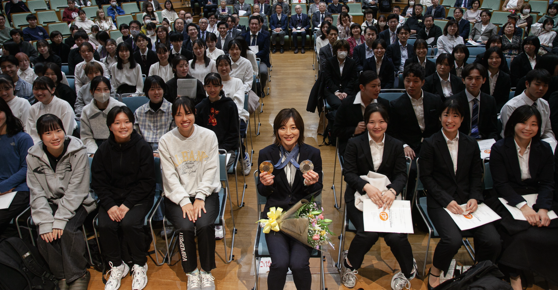 報告】オープニング・セレモニー&柔道家・角田夏実氏による講演会
