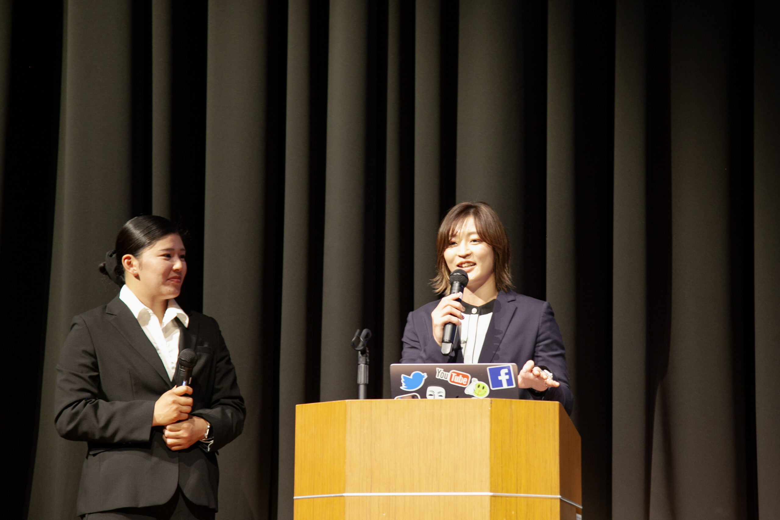 報告】オープニング・セレモニー&柔道家・角田夏実氏による講演会