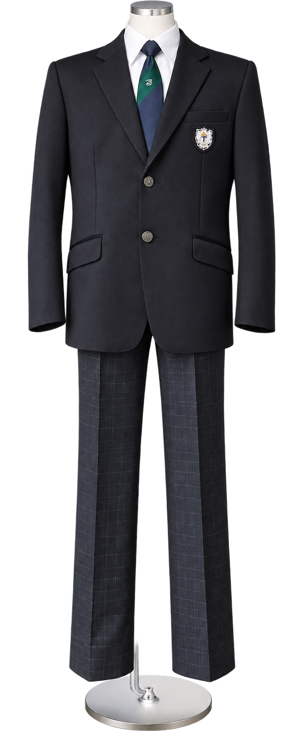 新制服 ブレザー・スラックス・ネクタイ