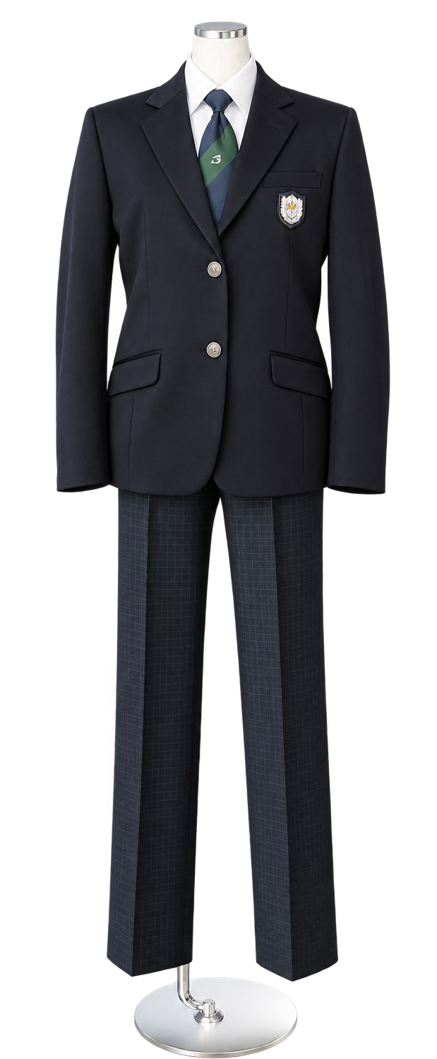 新制服 ブレザー・スラックス・ネクタイ