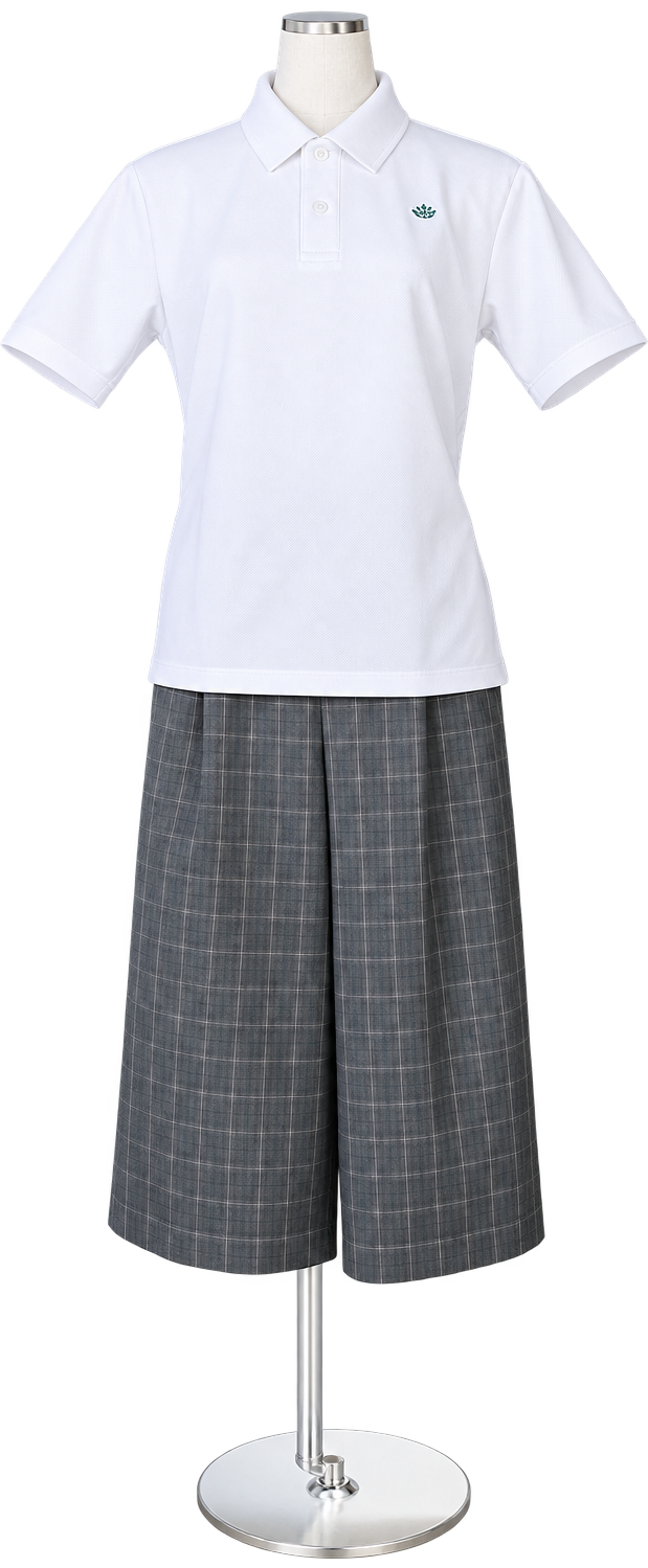 新制服 ポロシャツ・ワイドパンツ